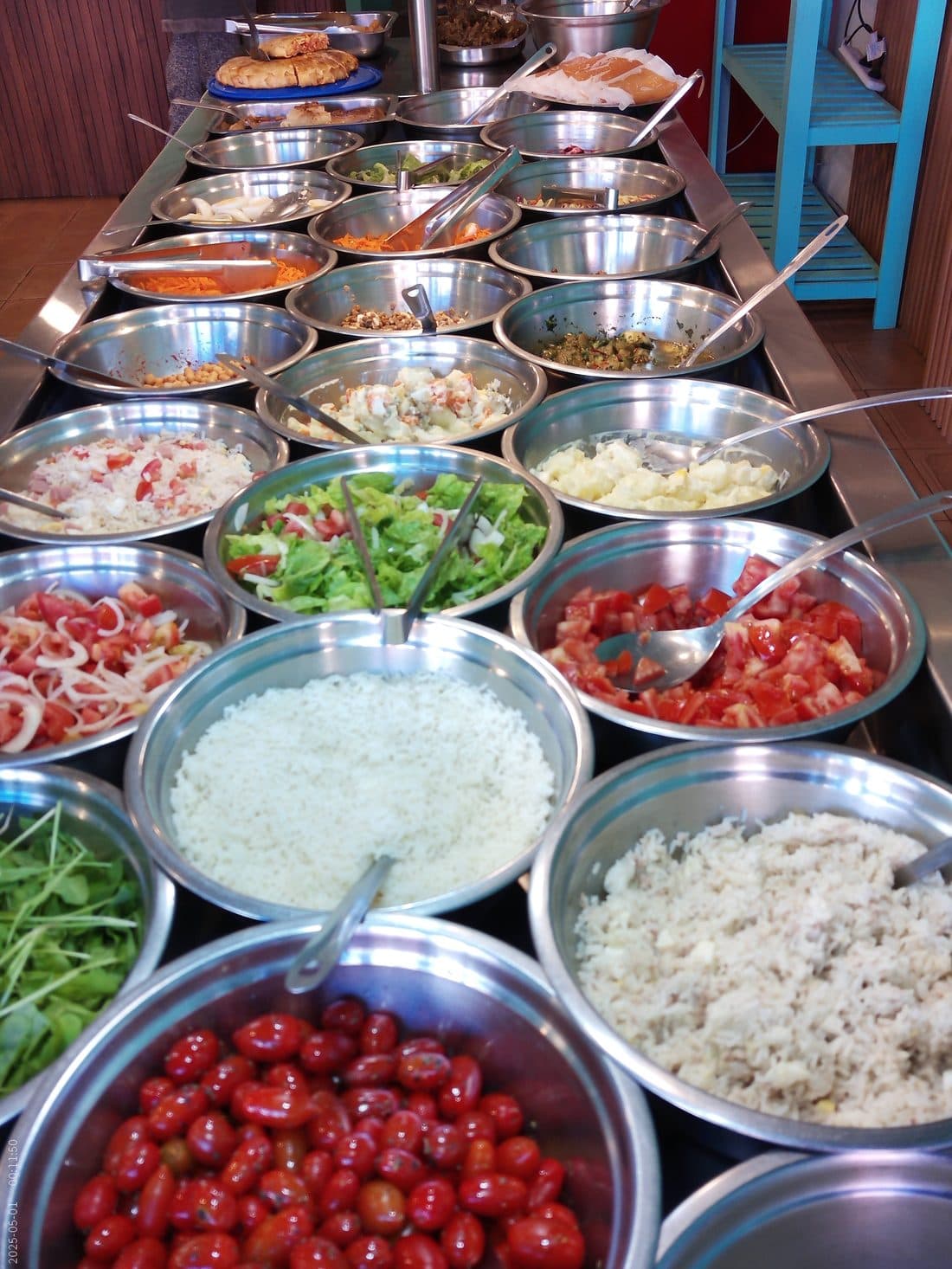 Platos fríos del mostrador